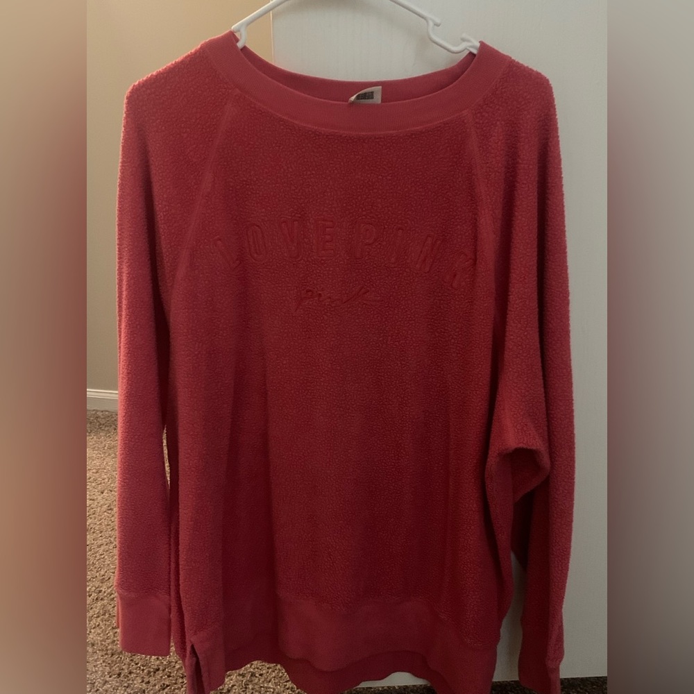 pink sweater